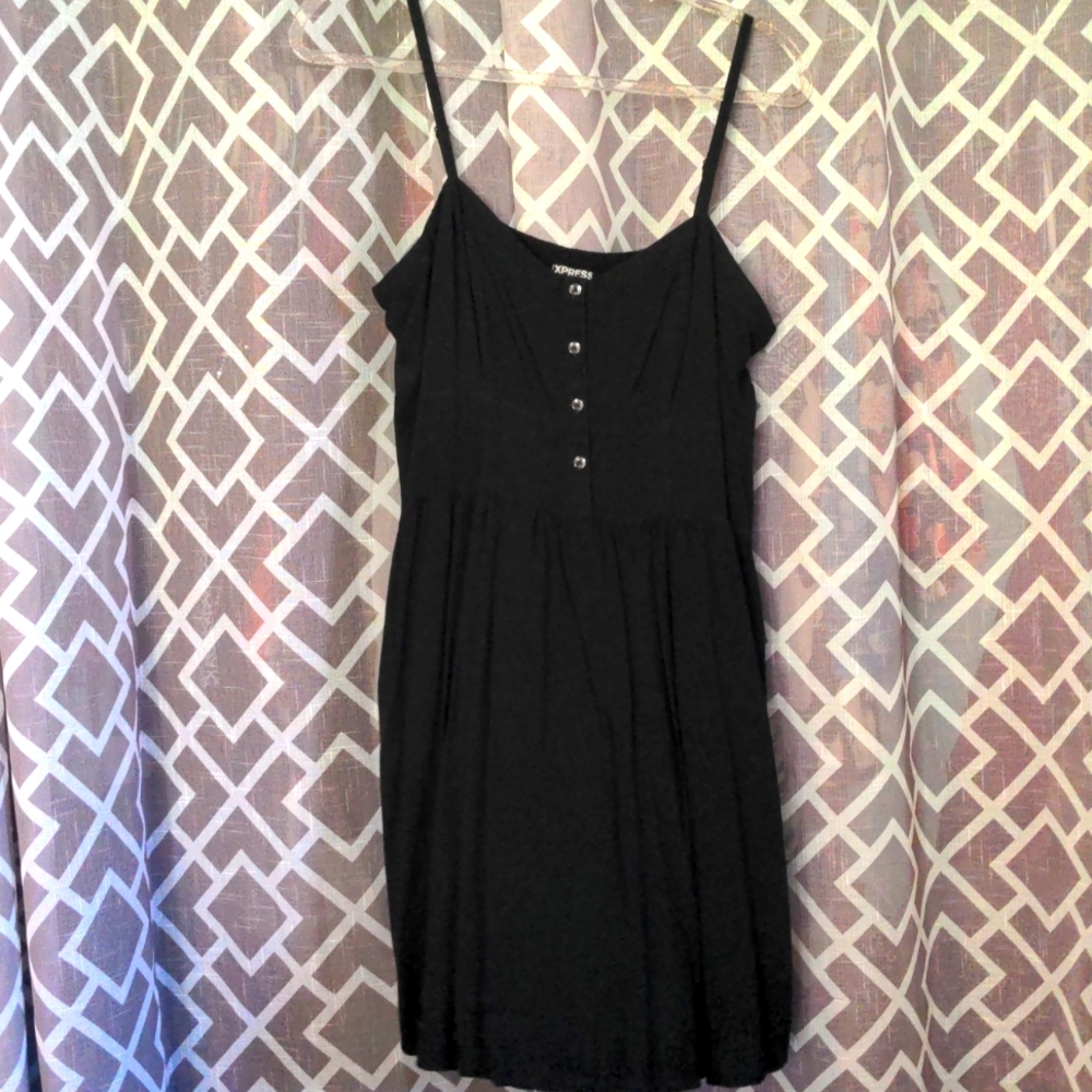 Cute LBD with Pockets and Adjustable Straps